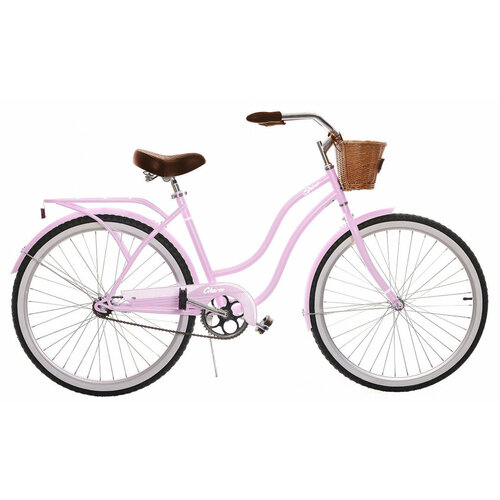 Женский велосипед Spinn Charm 1 sp. (2024) 26 Розовый (155-175 см)