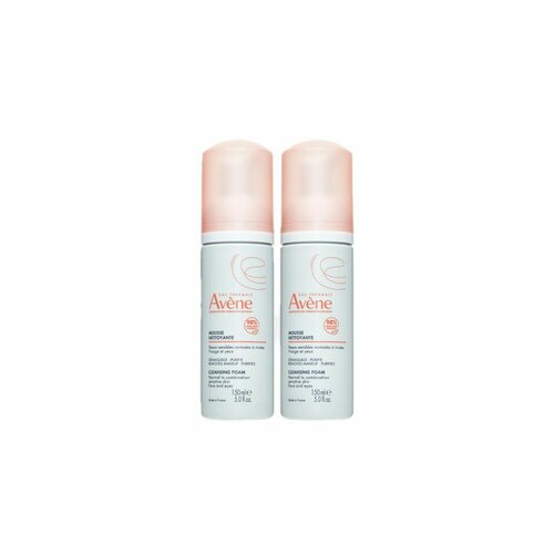 EAU THERMALE AVENE Очищающая пенка для снятия макияжа Mousse Nettoyante набор восстанавливающий питательный крем очищающая пенка для снятия макияжа eau thermale avene les essentiels and mousse nettoyante 2 шт