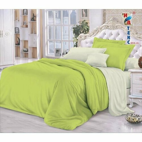 ИВтекстиль Комплект постельного белья 2-х спальный, наволочки 70х70 см, Поплин Классик, OD-029/ Постельное белье/КПБ