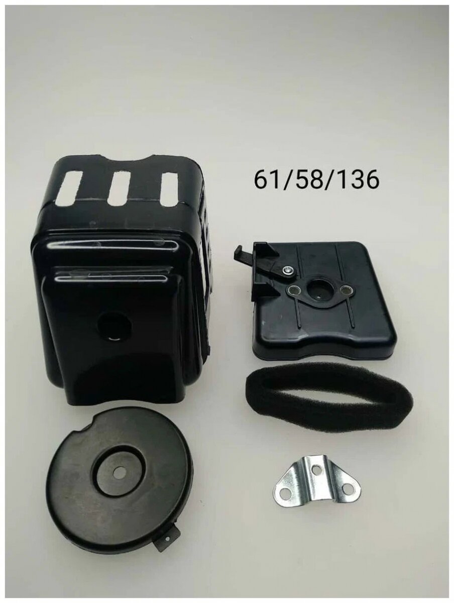 фото Воздушный фильтр в сборе для GGT-1300T/S, GGT-1500T/S, GGT-1900T/S Huter (арт. 61/58/136)