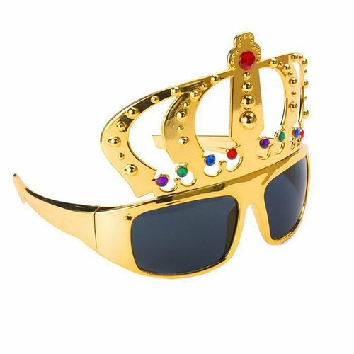 Карнавальные очки Царская корона