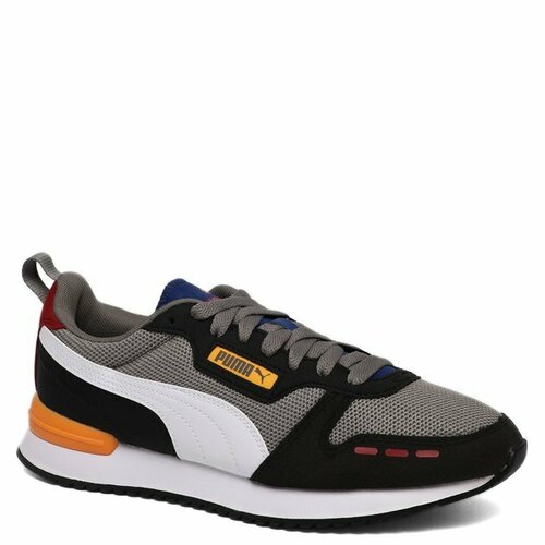 Кроссовки PUMA, размер 40.5, серый кроссовки puma puma r78 unisex platinum gray white varsity green