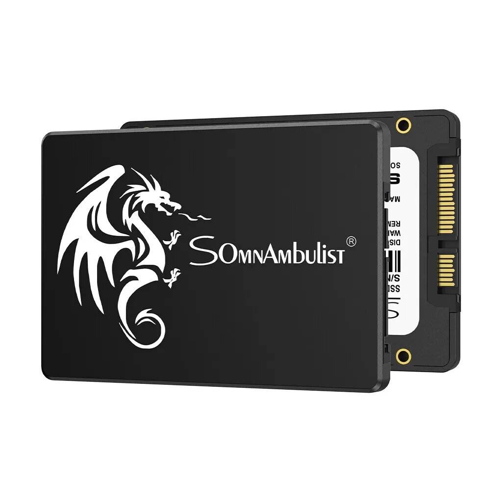 SSD 25" 512 ГБ SomnAmbulist 550МБ/с 450МБ/с