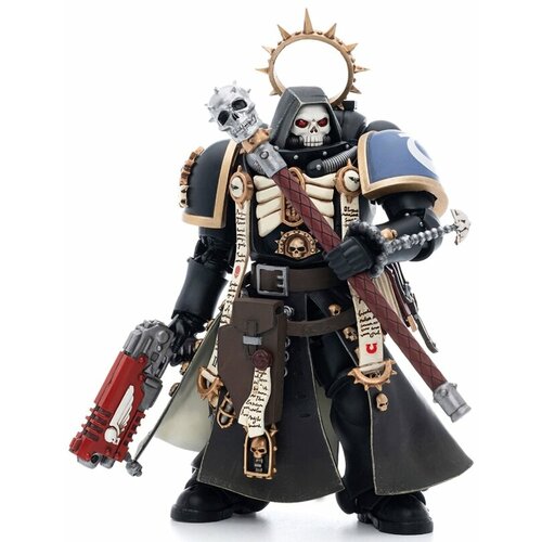 Фигурка Warhammer 40 000: Ultramarines – Primaris Chaplain Brother Varus 1:18 (12 см) space marines primaris chaplain on bike