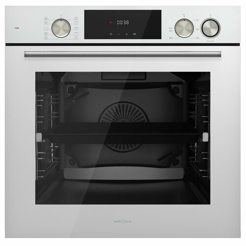 Встраиваемый духовой шкаф Krona NEBULA steam 60 WH встраиваемый духовой шкаф konigin flax 60 wh m6