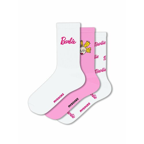 Носки MySocks, 3 пары, размер 36-43, белый носки женские подарочный набор носков