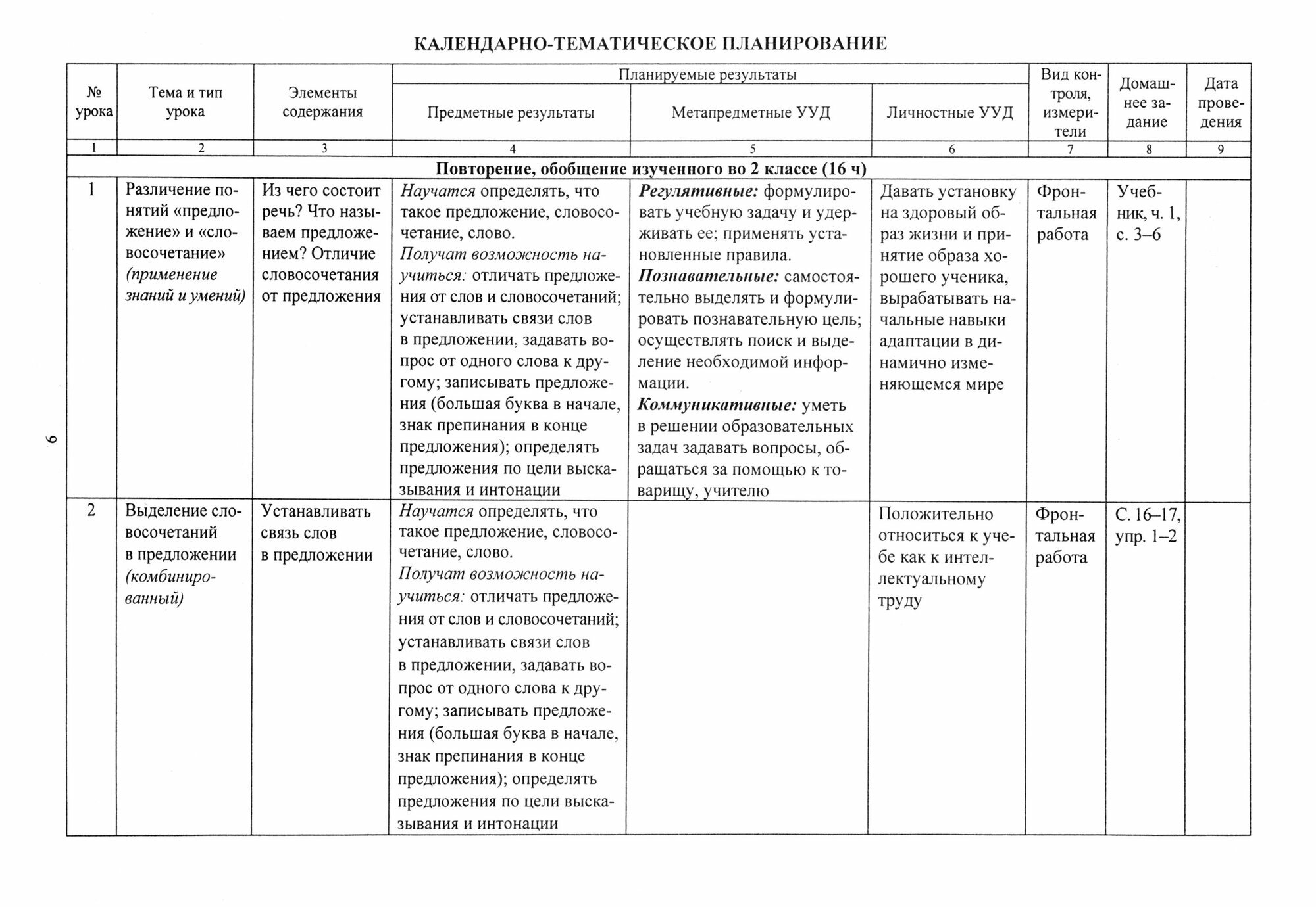 Русский язык. 3 класс. Рабочая программа по учебнику Л. М. Зелениной, Т. Е. Хохловой - фото №2