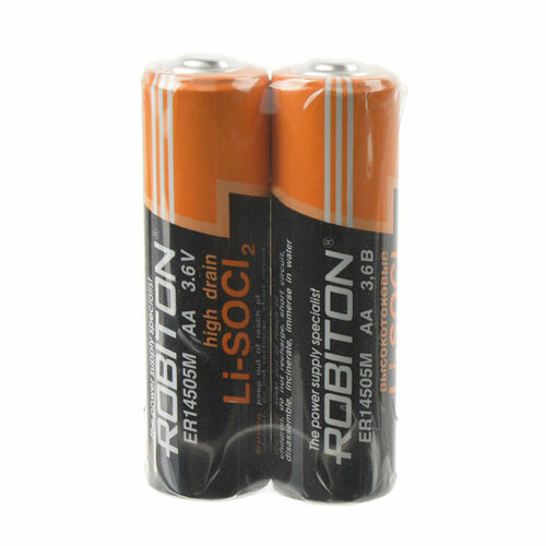 robiton батарейка robiton er34615 sr2 2шт Элемент питания ROBITON ER14505M-SR2 AA высокотоковый SR2