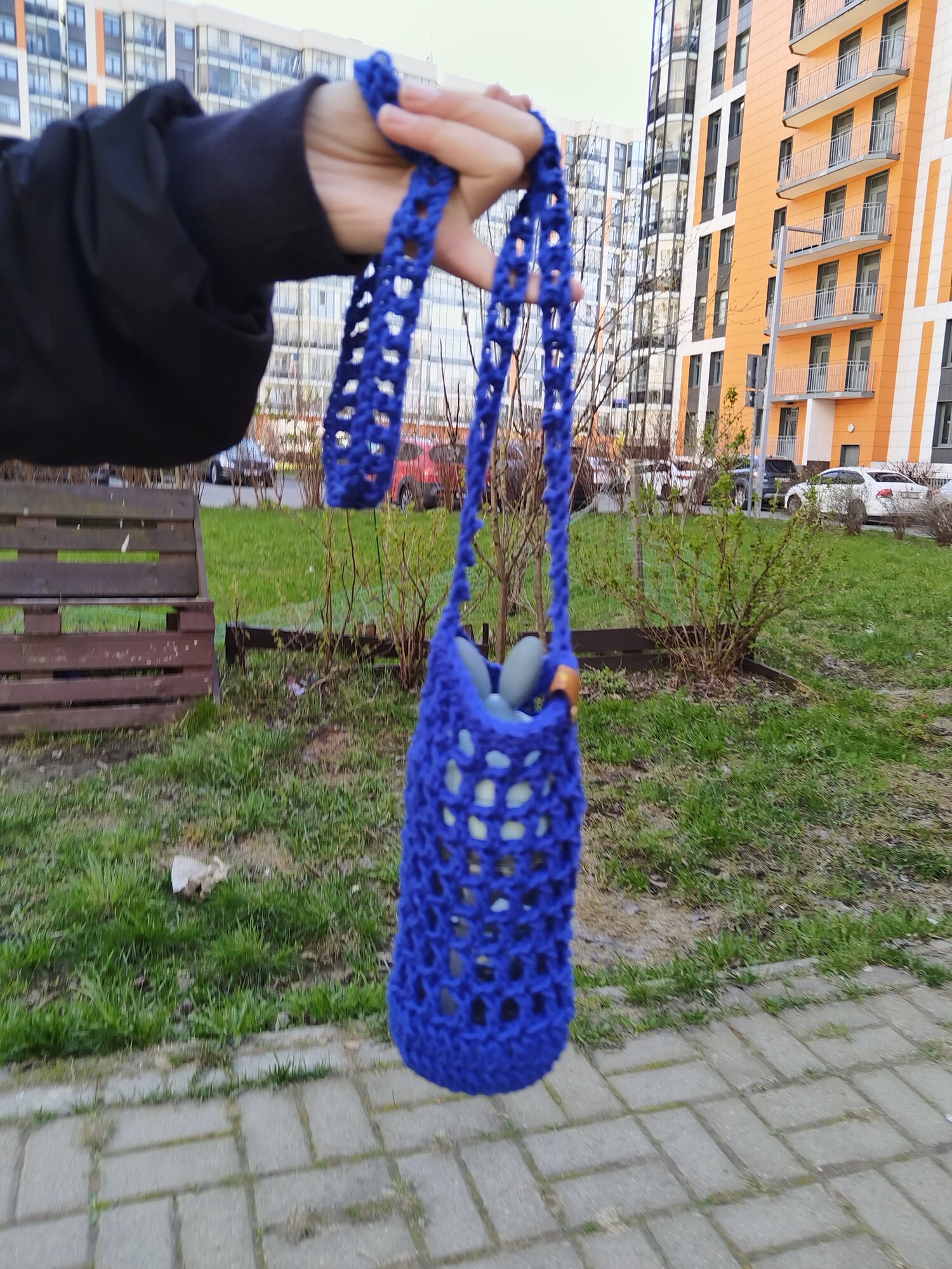 фото Сумка на плечо кросс-боди/ Сумка для телефона/ Сумка для бутылки MaMaLu