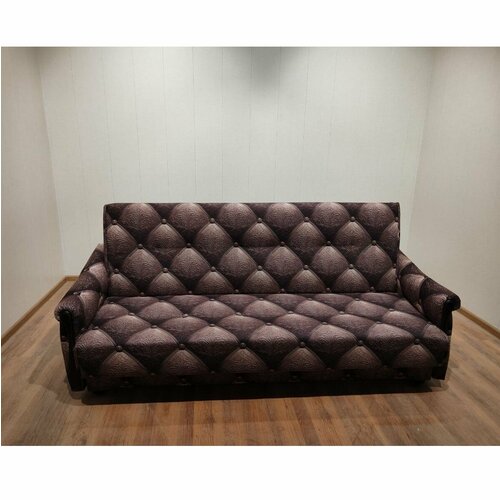 Диван прямой Мебельный рай Ромб 900х900х2100 Коричневый 14940₽