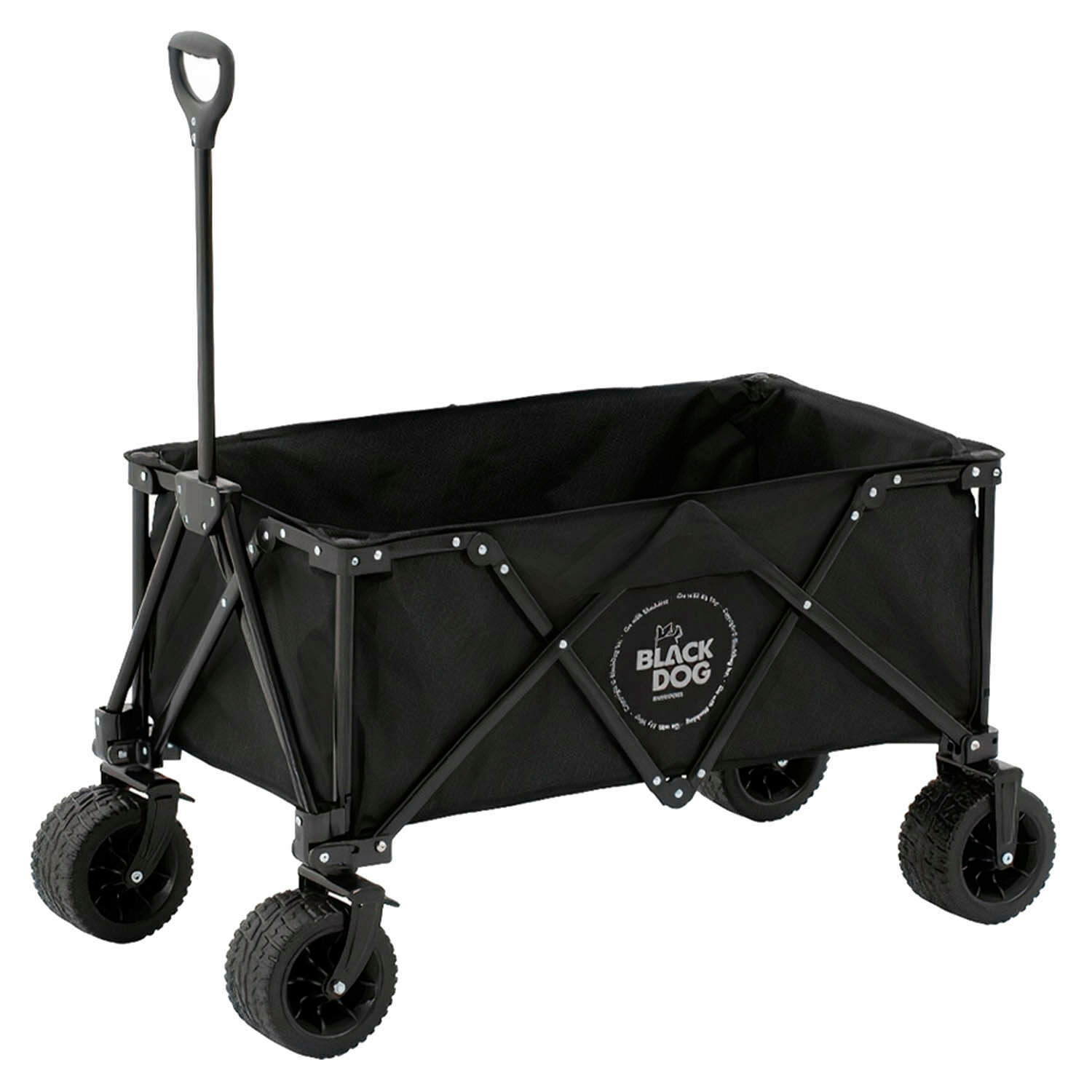 фото Телега BlackDog Four-Way Folding Cart Black