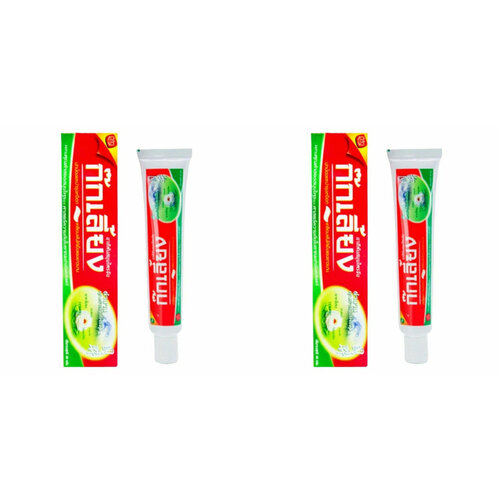 Kokliang Зубная паста на натуральных травах, Herbal Toothpaste, 40 г, 2 шт kokliang зубная паста коклианг 100 г