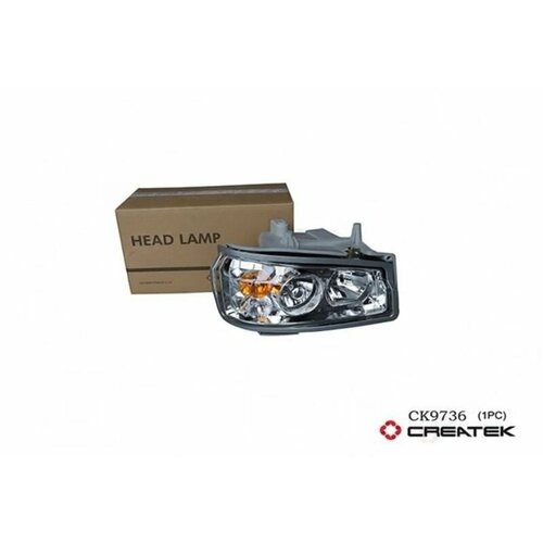 Фара HOWO правая без линзы производитель CREATEK 9490₽