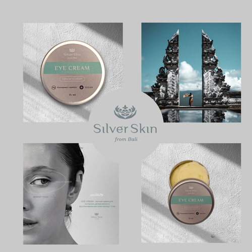 Крем для области вокруг глаз SilverSkin from Bali