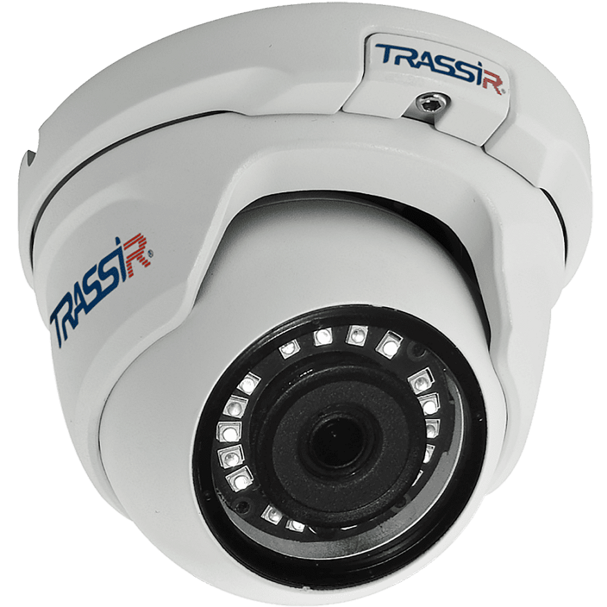 IP-камера Trassir TR-D2S5, 3.6 мм, White