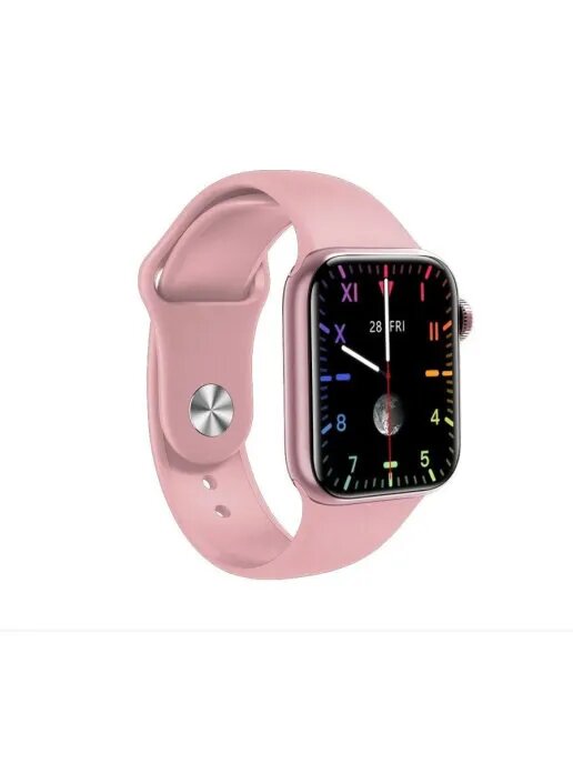 фото Смарт-часы Musson Smart Watch M16 Plus, умные часы, водонепроницаемые (розовый)