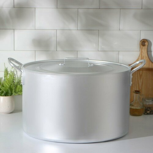 Котёл 40 л металлическая крышка 15725₽