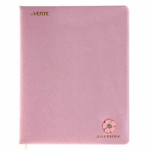 Дневник универсальный для 1-11 класса Cherry Blossom твёрдая обложка искусственная кожа с поролоном тиснение фольгой ляссе 80 гм2 898₽
