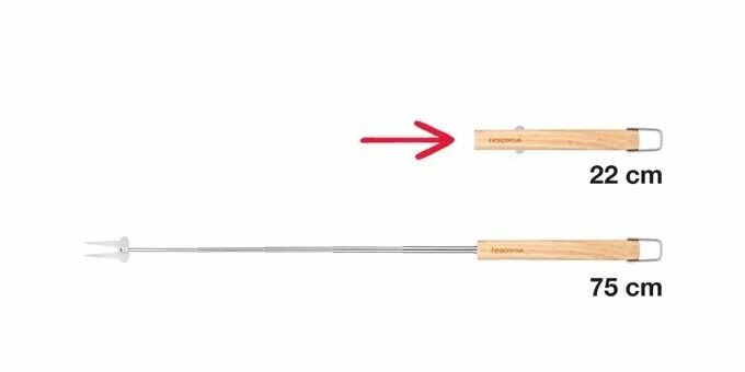 Вилка кулинарная, выдвижная PRIVILEGE 75 см — фото 1