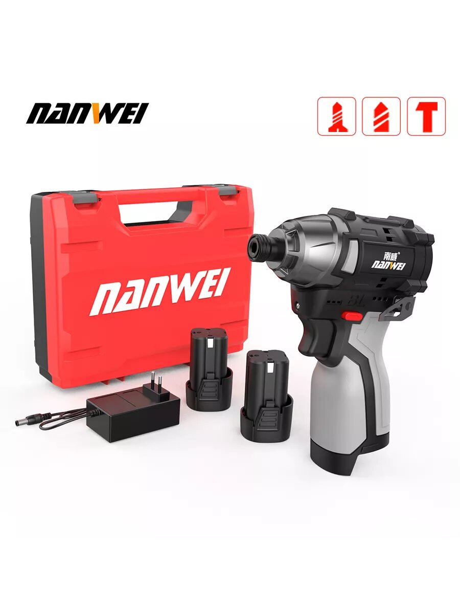 фото Электрическая отвертка 16,8 В бесщёточный двигатель