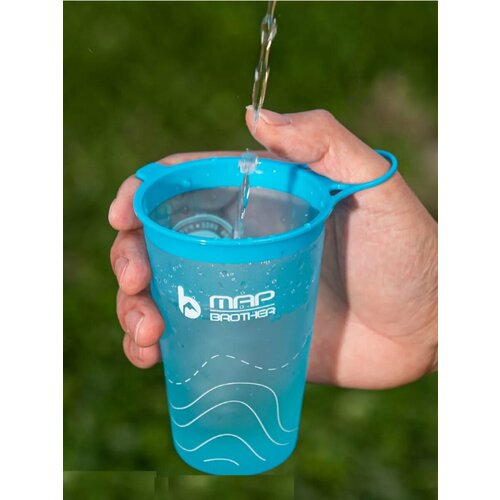 Мягкий складной стакан для туризма и спорта