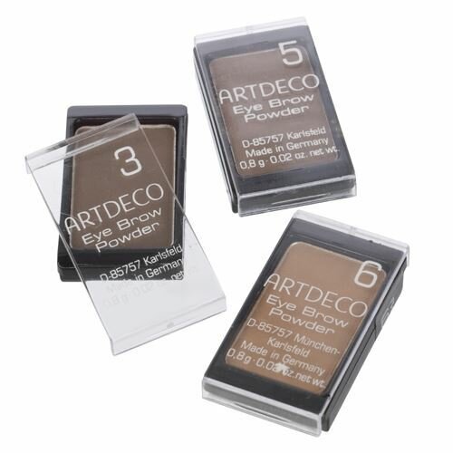 Пудра ARTDECO Make Up Eye Brow Powder, Тени для бровей, 5 - medium