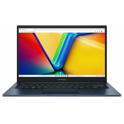 Ноутбук ASUS X1504VA-BQ282 i5-1335U8GB512GB SSDUMADOSQuiet Blue 90NB10J1-M00BM0 5898000₽