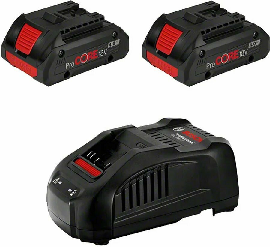 Батарея аккумуляторная Bosch ProCORE 18В 4Ач Li-Ion (З/У в компл.) (1600a016gf)
