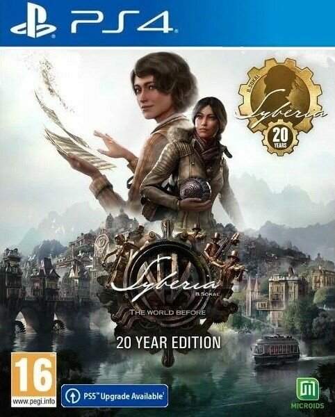 PS4 игра Microids Syberia: The World Before 20 Year Edition