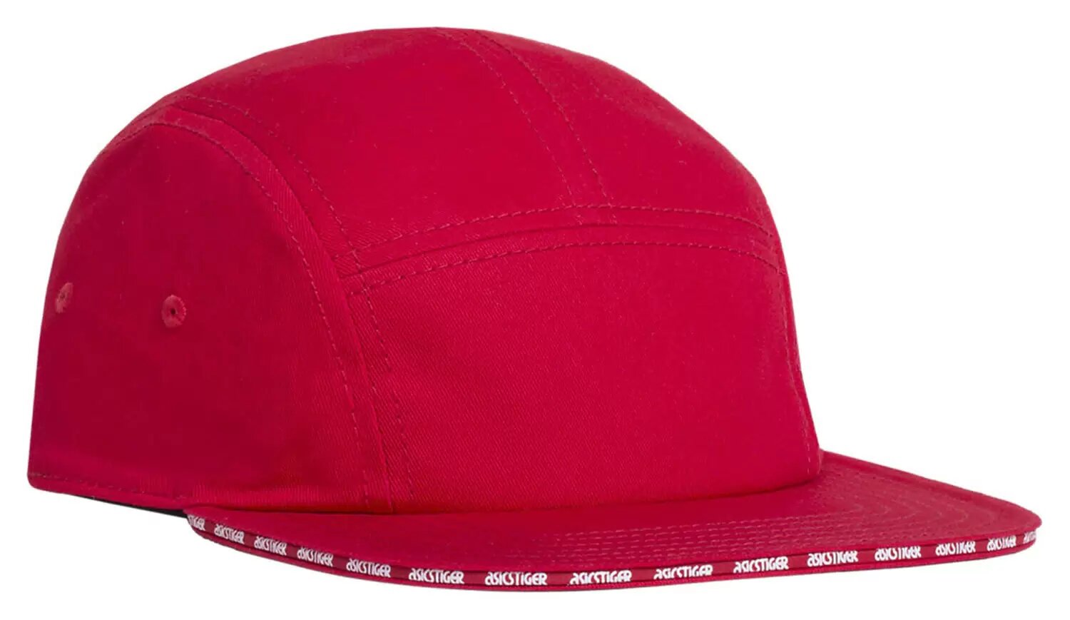 Бейсболка ASICS Logo Panel Cap для мужчин и женщин, размер OneSize, красный