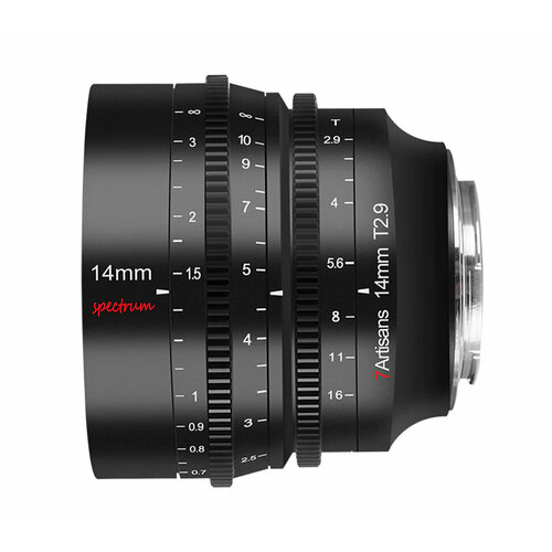 Объектив 7Artisans 14mm T29 Sony FE 45290₽