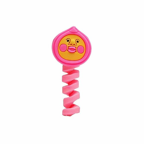 Защита кабеля - спираль бабуля цвет розовый 1 шт 199₽