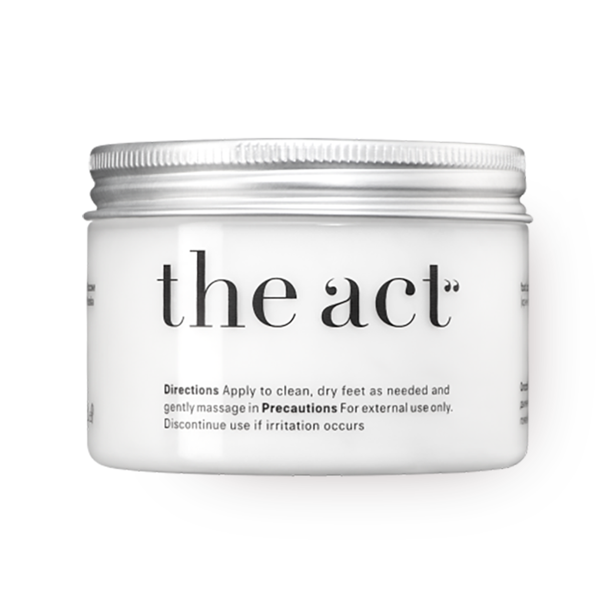 Крем-воск The Act, для сухой кожи стоп, от трещин, с маслом ши, 280 мл
