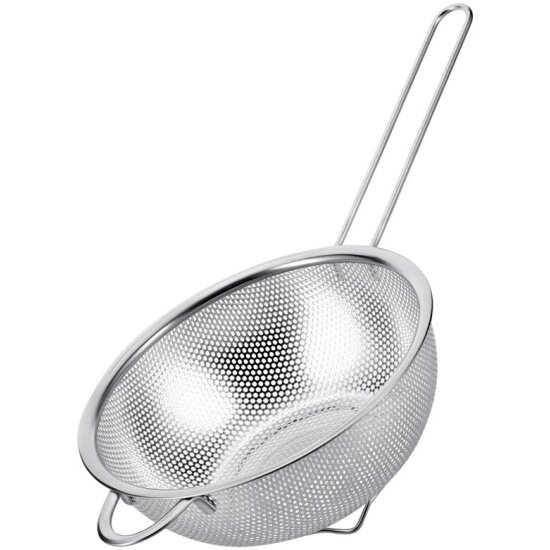 Дуршлаг Regent Inox с ручкой Linea PRONTO 19 см нержавеющая сталь (93-PRO-21-19)