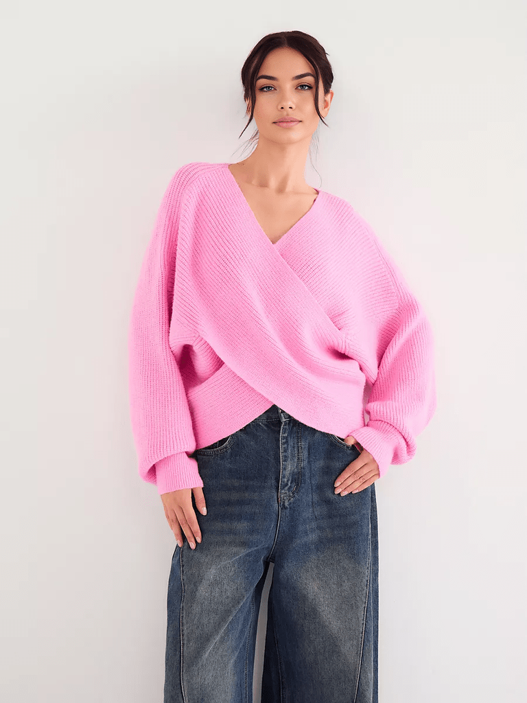 Джемпер Vittoria Vicci, размер ONE SIZE, , розовый