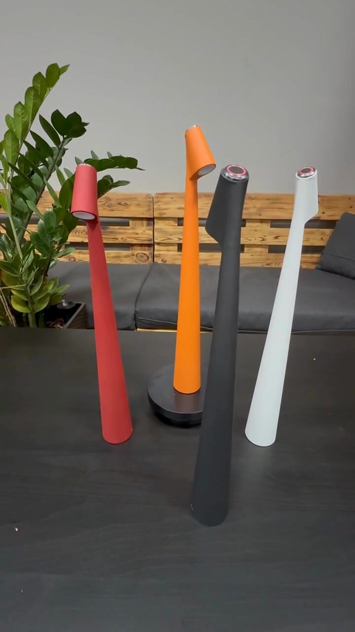 Лампа настольная Glamping Lighting T red, 82349-T red, Стиль Скандинавский — фото 1