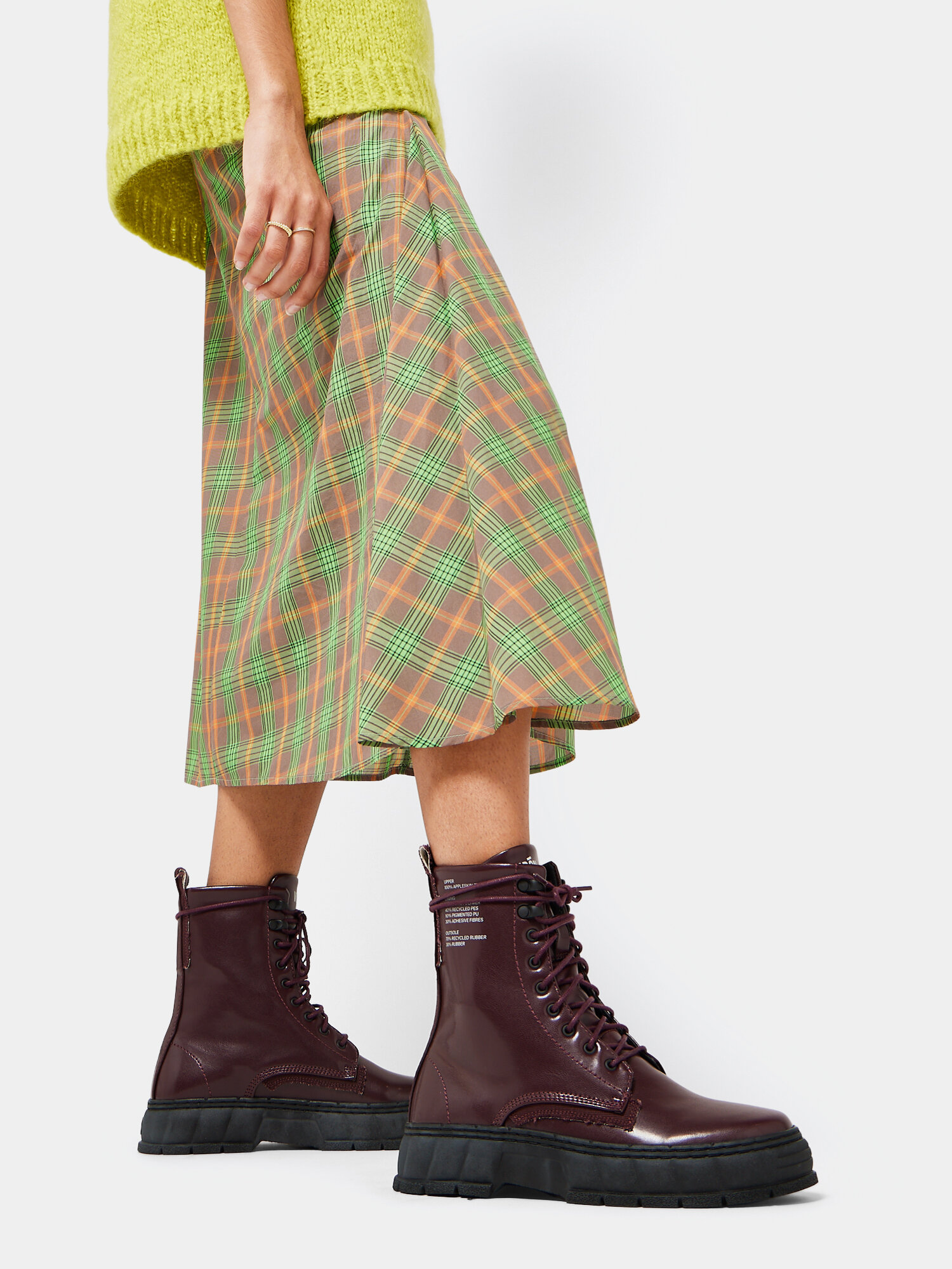 Ботинки берцы Viron 1992, размер 36 EU, бордовый — фото 1