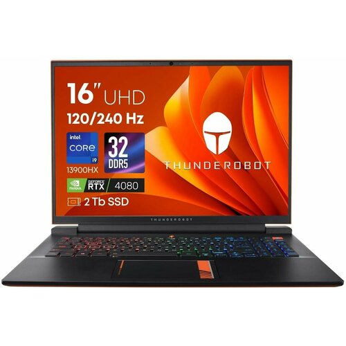 Ноутбук игровой Thunderobot Zero G3 Ultra16Core i9-13900HX32512gbRTX 4080WinOrange JT009N00BRU 234999₽