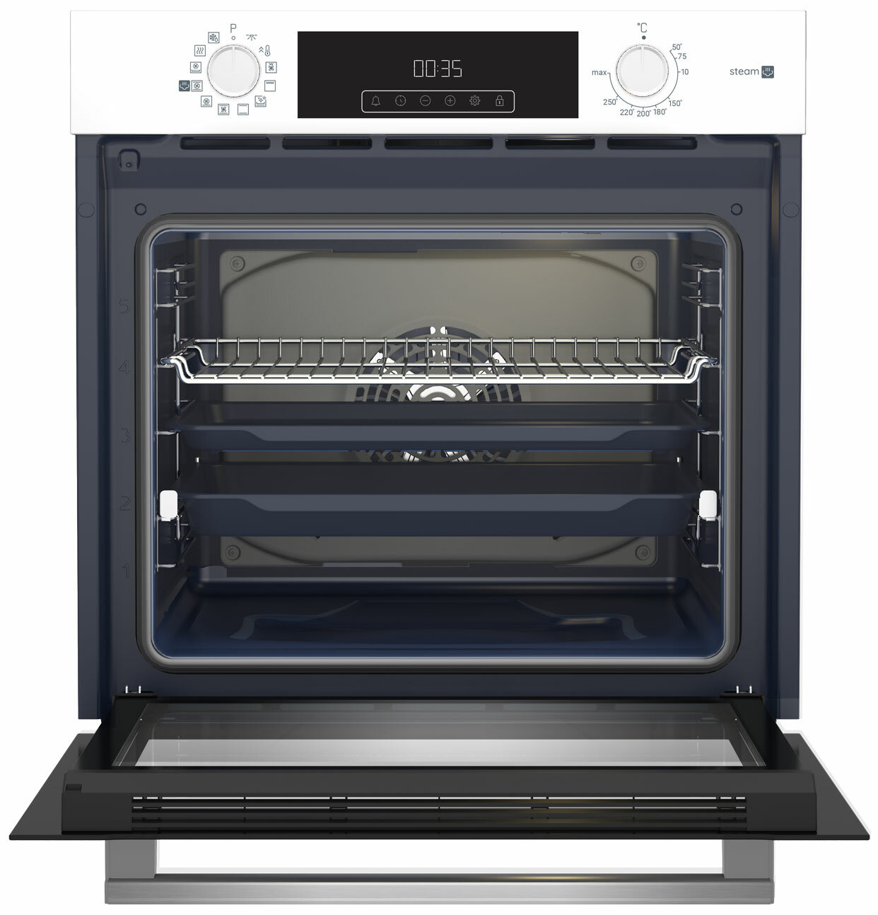 Обзор: Электрический духовой шкаф Hotpoint HSTF 1231 JSAH WHG