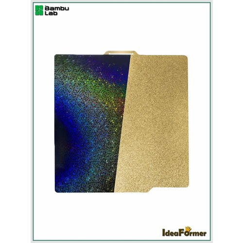 Двусторонний стол PEY-PEI для Bambu Lab X1 P1P 257x257мм 2745₽