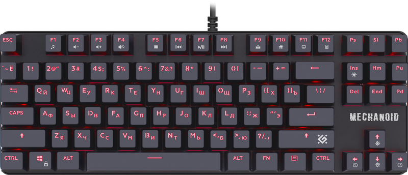Клавиатура DEFENDER Mechanoid GK-581 45581
