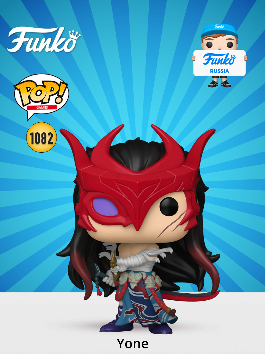 Фигурка Funko POP! Games League of Legends Yone (1082) 83859