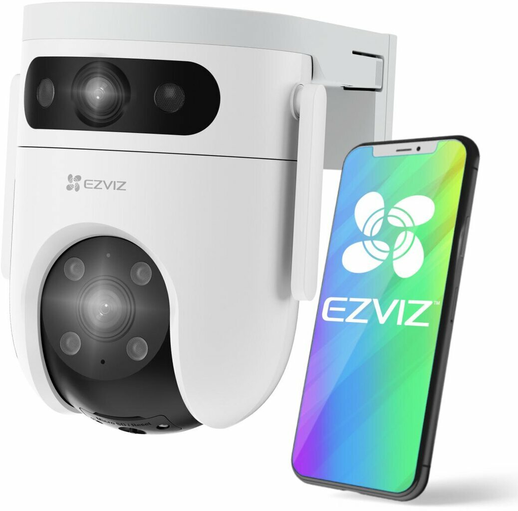 Камера видеонаблюдения Ezviz H9C, 3Мп, беспроводная/проводная, IP65 — фото 1