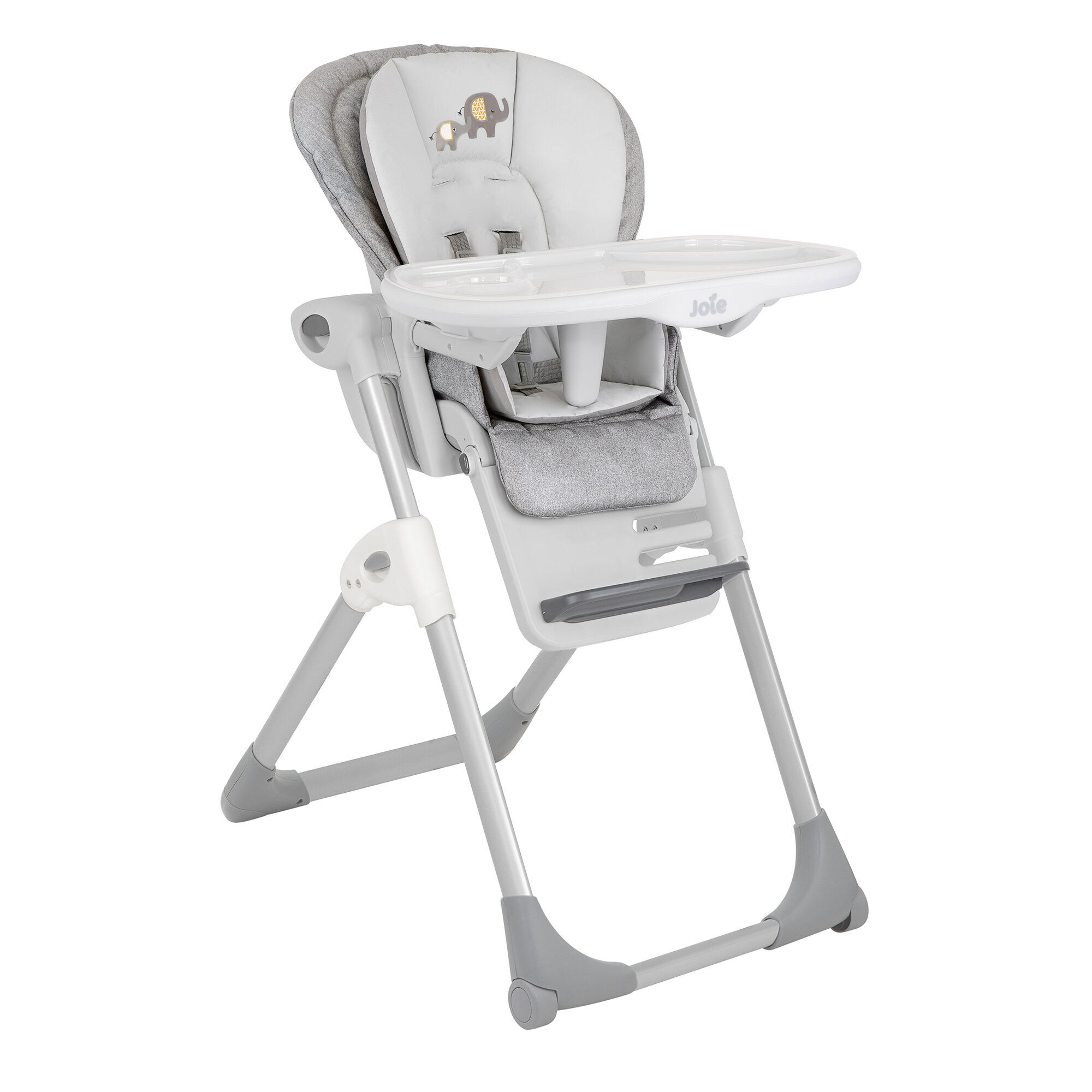 Стульчик для кормления Joie Mimzy Recline, цвет Elephant Duo (Слоники), артикул производителя 13703