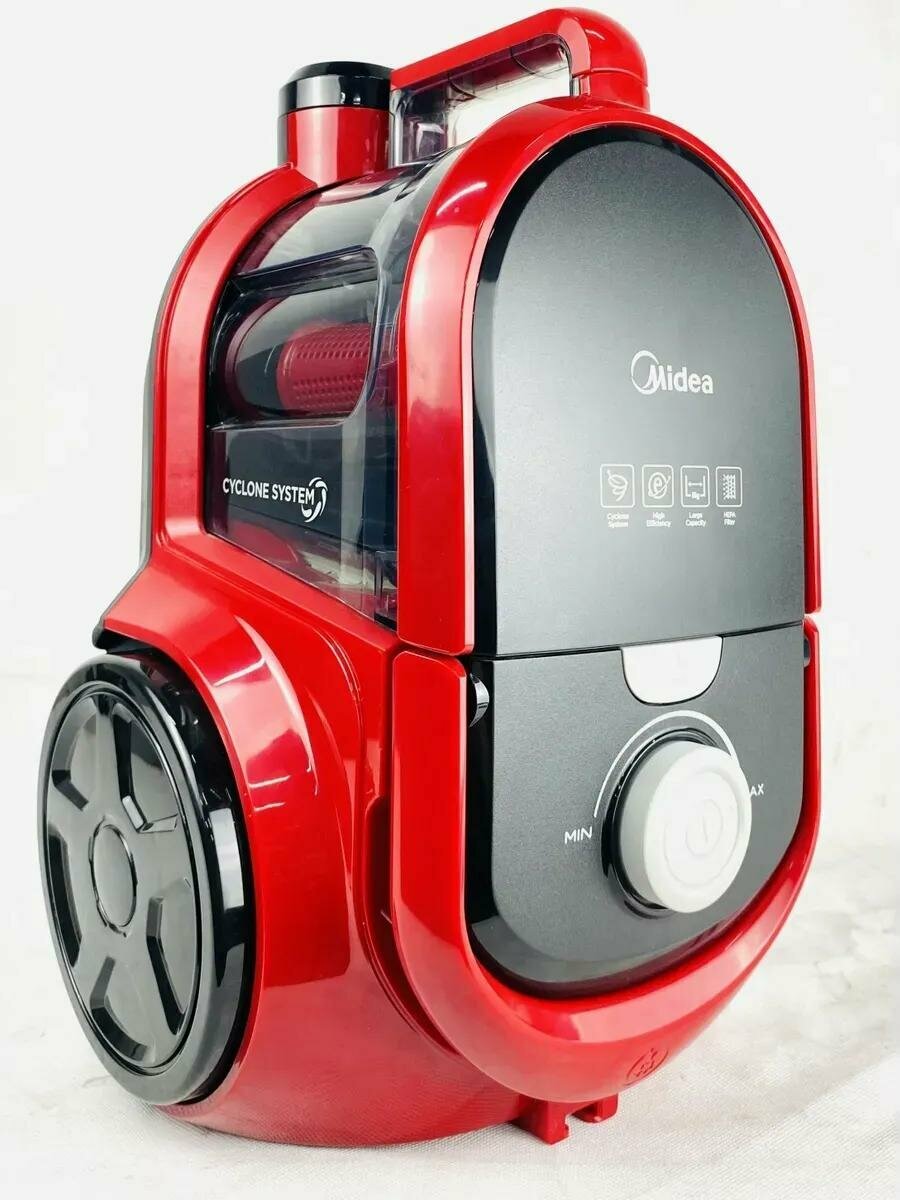 Пылесос Midea MKY18C, без мешка, 99,95% фильтрации, 400 аэроватт — фото 1