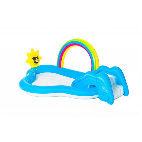 Детский бассейн Bestway Rainbow n' Shine 53092 bestway бассейн детский fill n fun odyssey