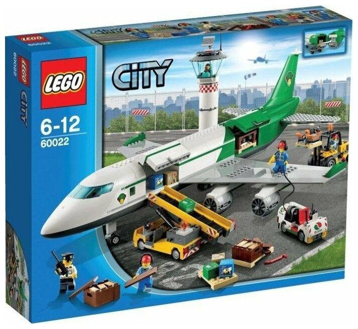 Конструктор LEGO City 60022 Грузовой терминал, 658 дет.