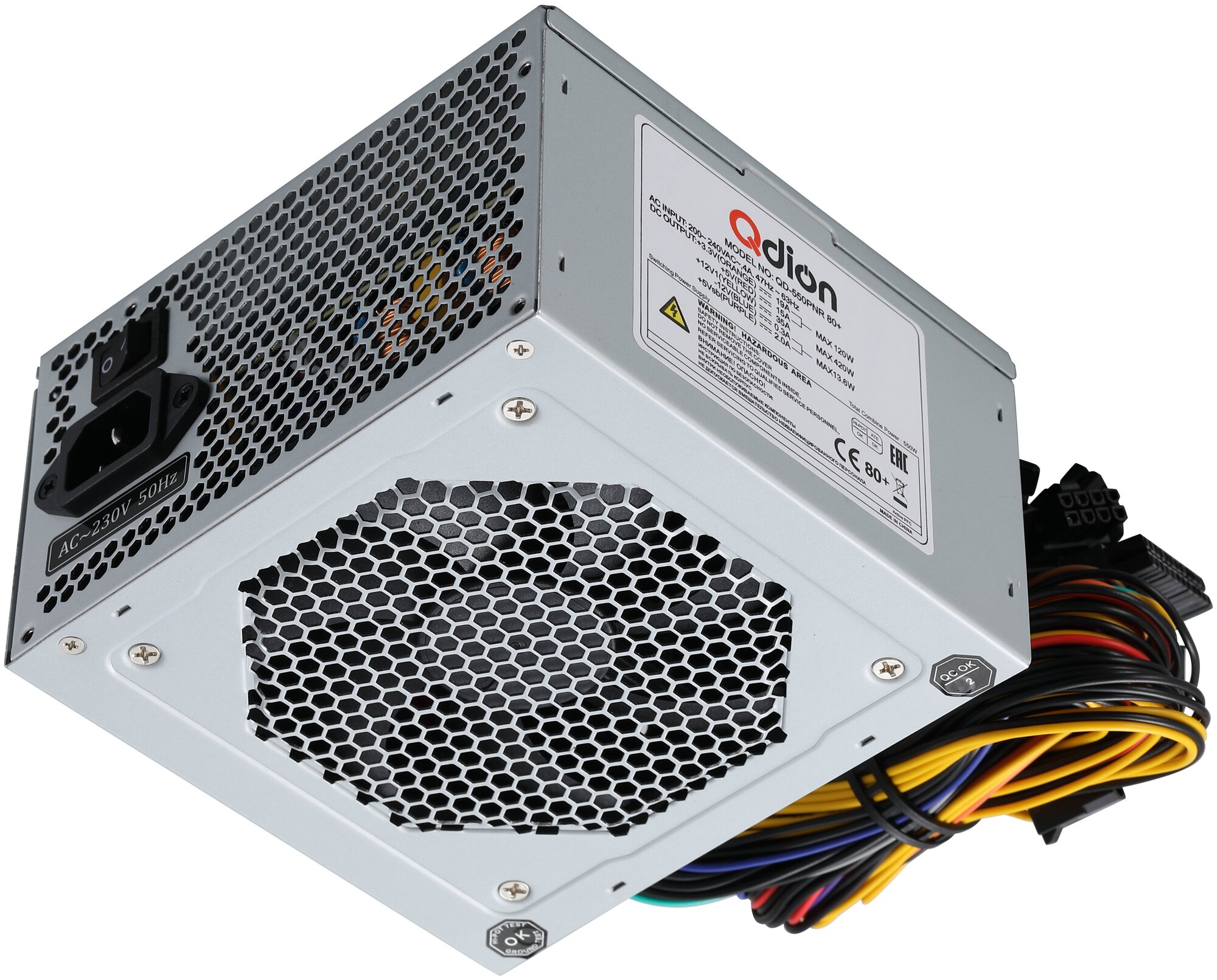 Fsp 500W ATX Q-Dion QD-500-PNR 80+