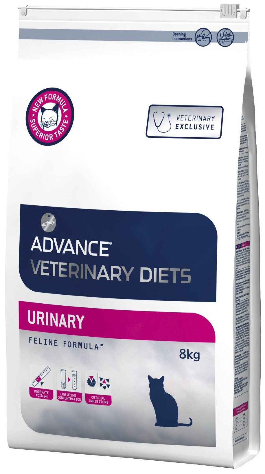 Advance VetDiet 8,0кг Сухой корм для кошек при мочекаменной болезни
