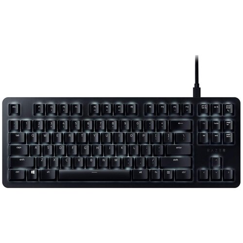 Игровая клавиатура Razer Blackwidow Lite Classic Black USB Razer Orange / Silent, черный, английская